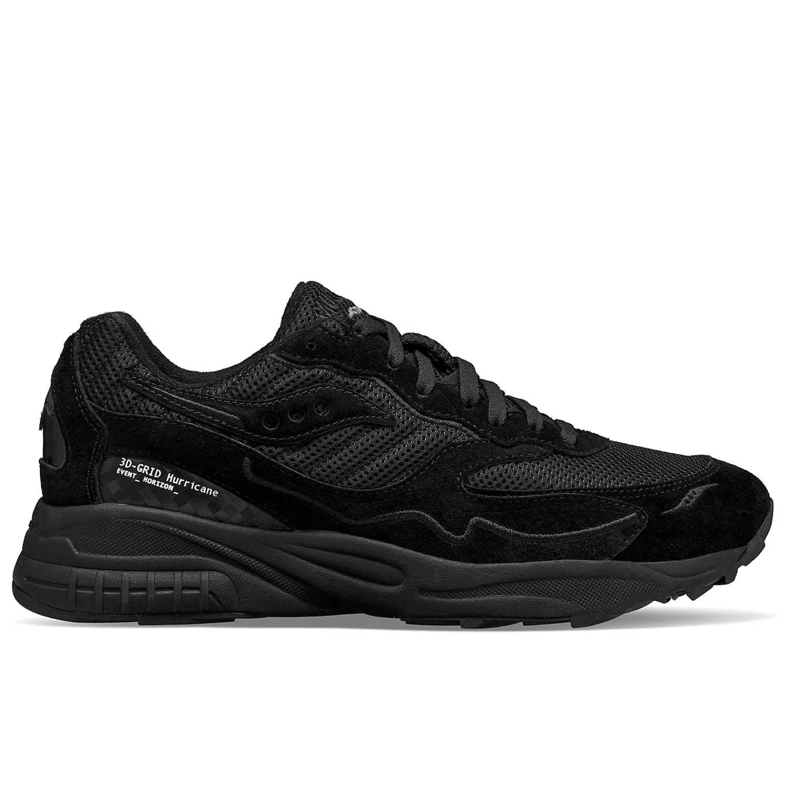 Sale<Saucony 3D Grid Hurricane Event Horizon Black