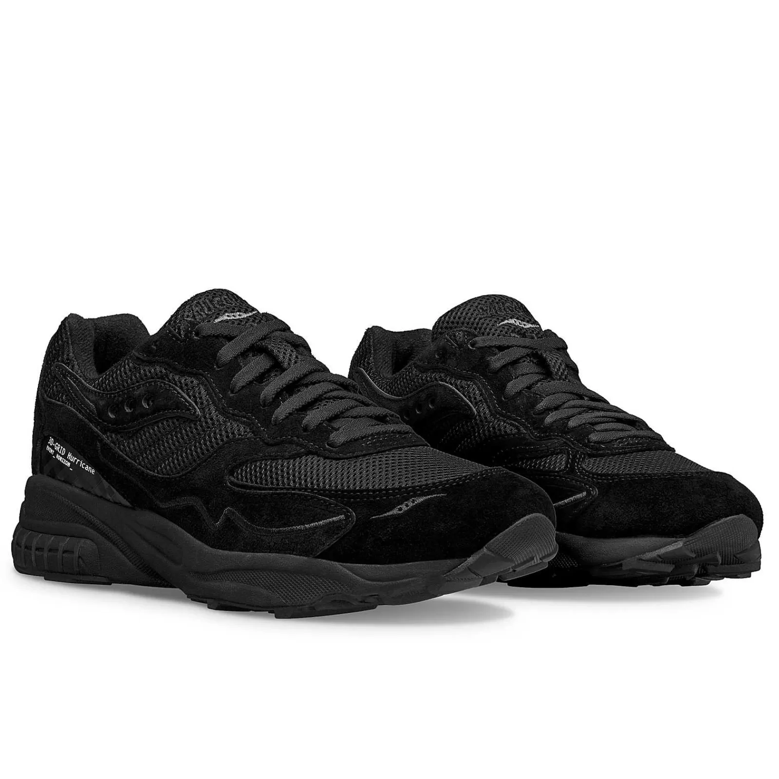 Sale<Saucony 3D Grid Hurricane Event Horizon Black