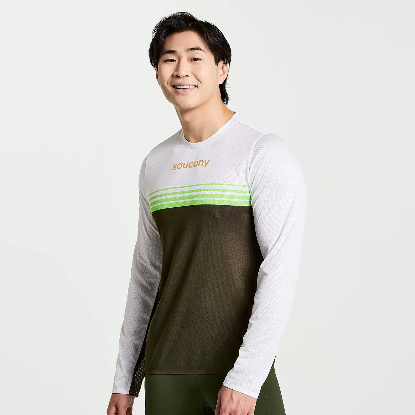 Tops<Saucony Elite Long Sleeve Umbra