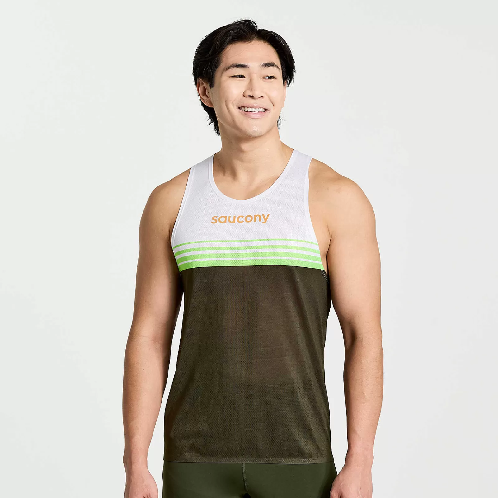 Tops<Saucony Elite Singlet Umbra