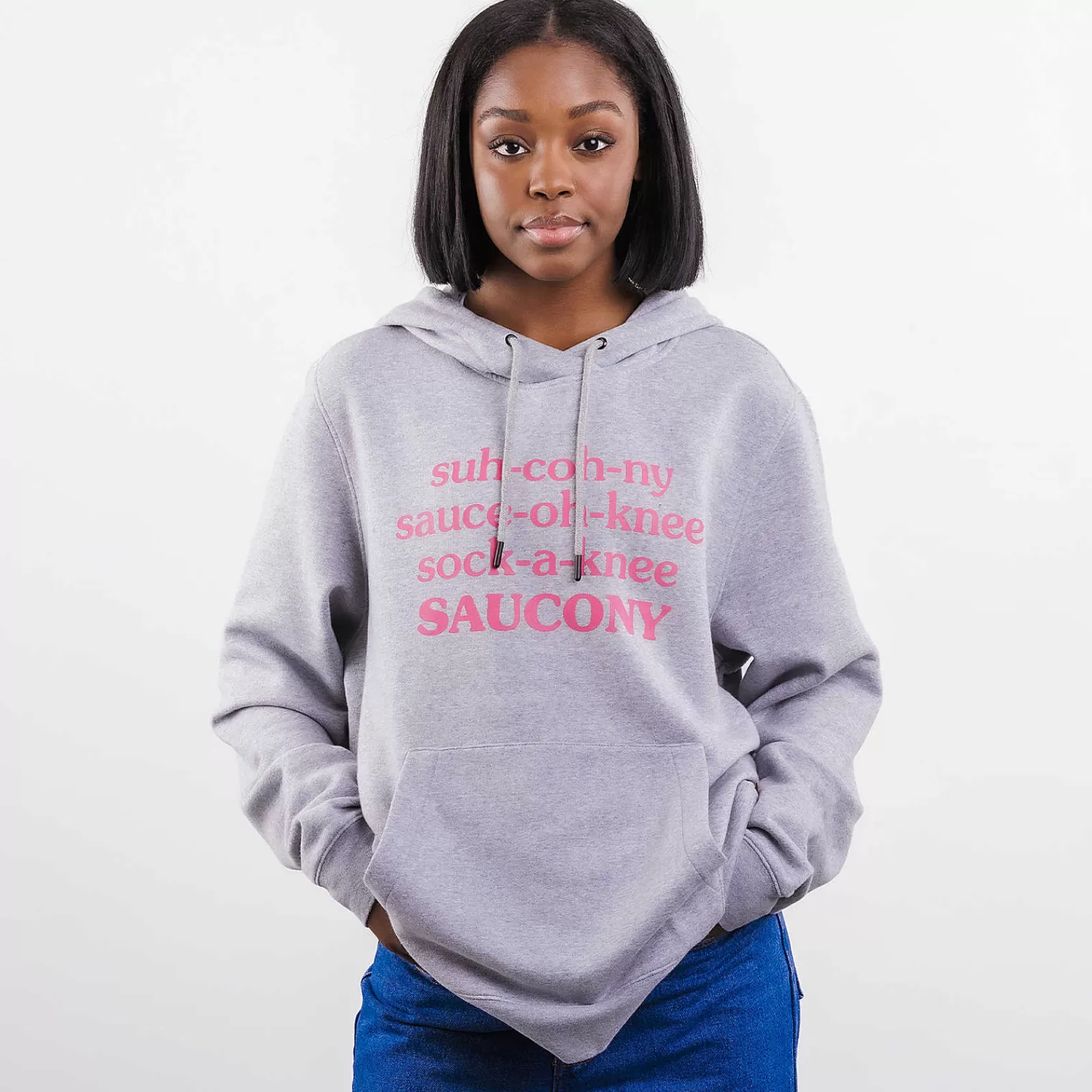 Tops<Saucony Frank Cooke X Rested Hoodie LightGreyHeather