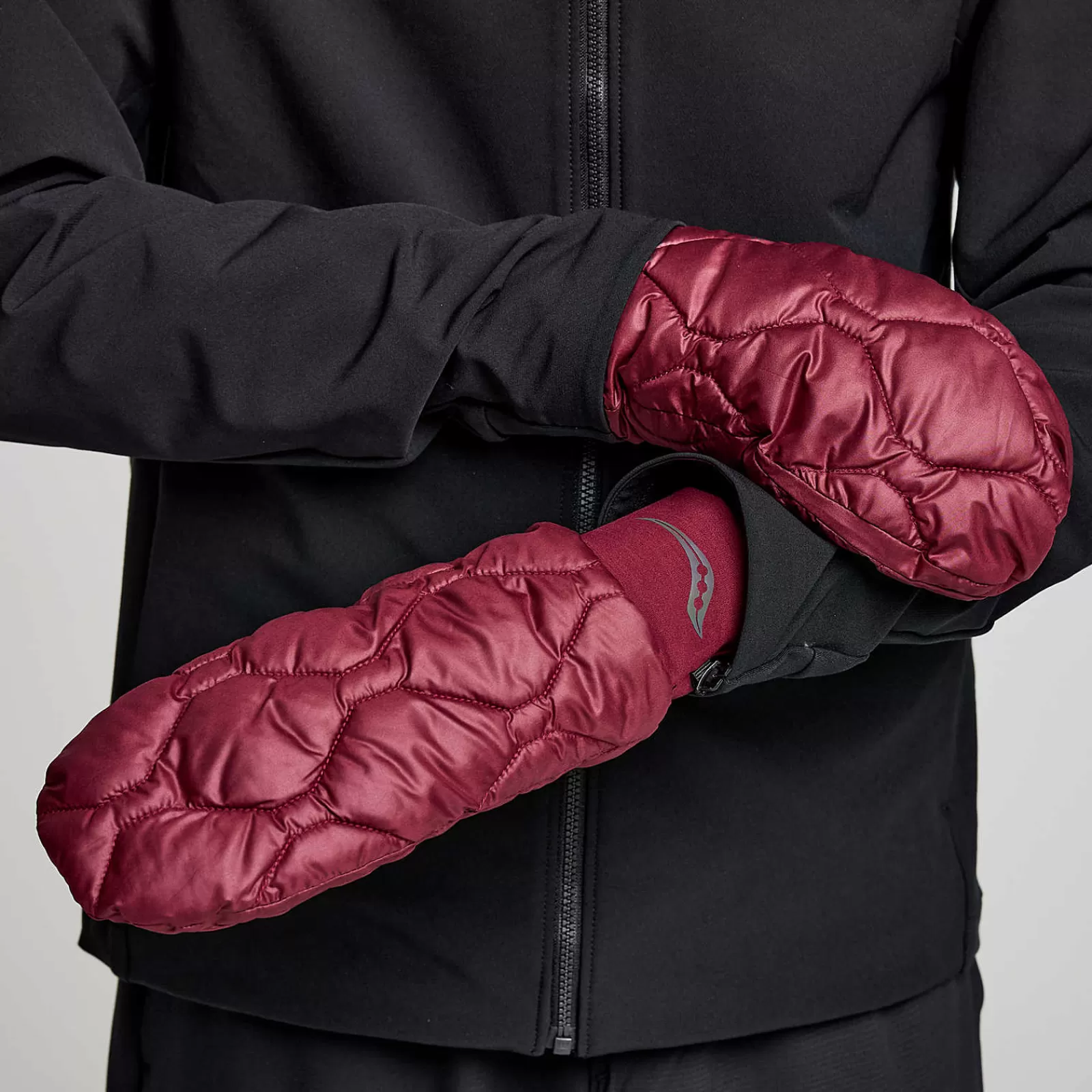 Accessories<Saucony Hurricane Insulated Mitt Sundown