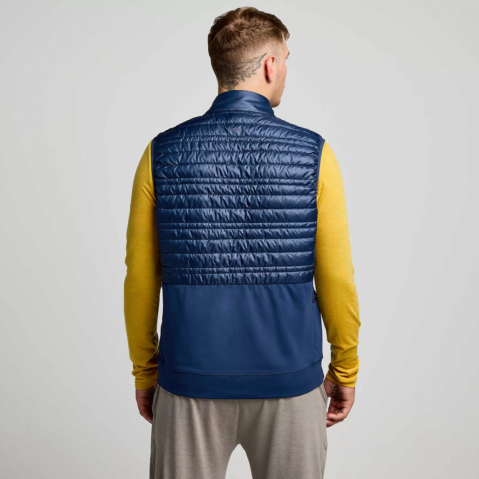 Jackets<Saucony Hurricane Insulated Vest Navy