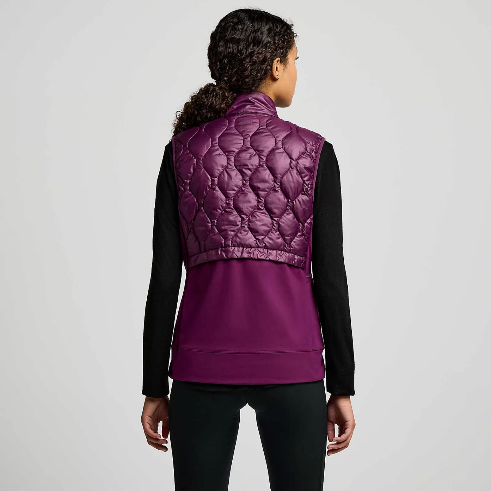 Jackets | Tops<Saucony Hurricane Insulated Vest Eggplant