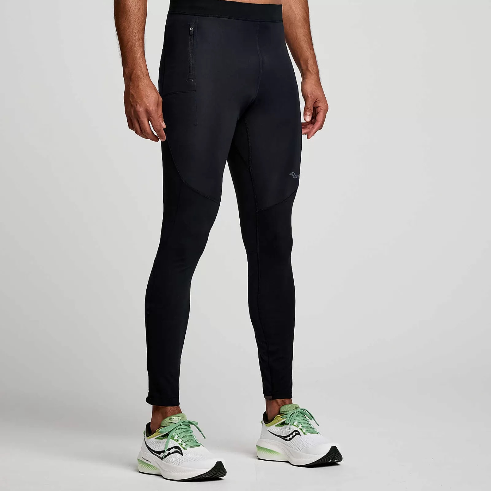 Bottoms<Saucony Hurricane Tight Black