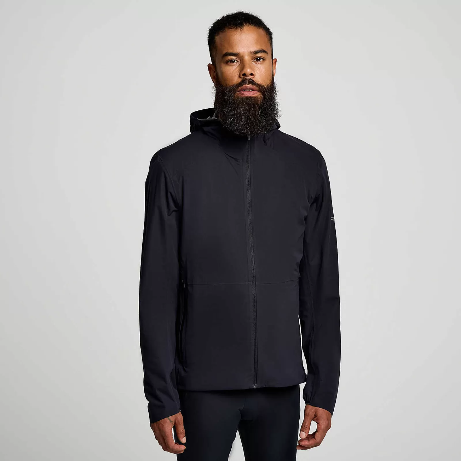 Jackets | Tops<Saucony Hurricane Waterproof Jacket Black