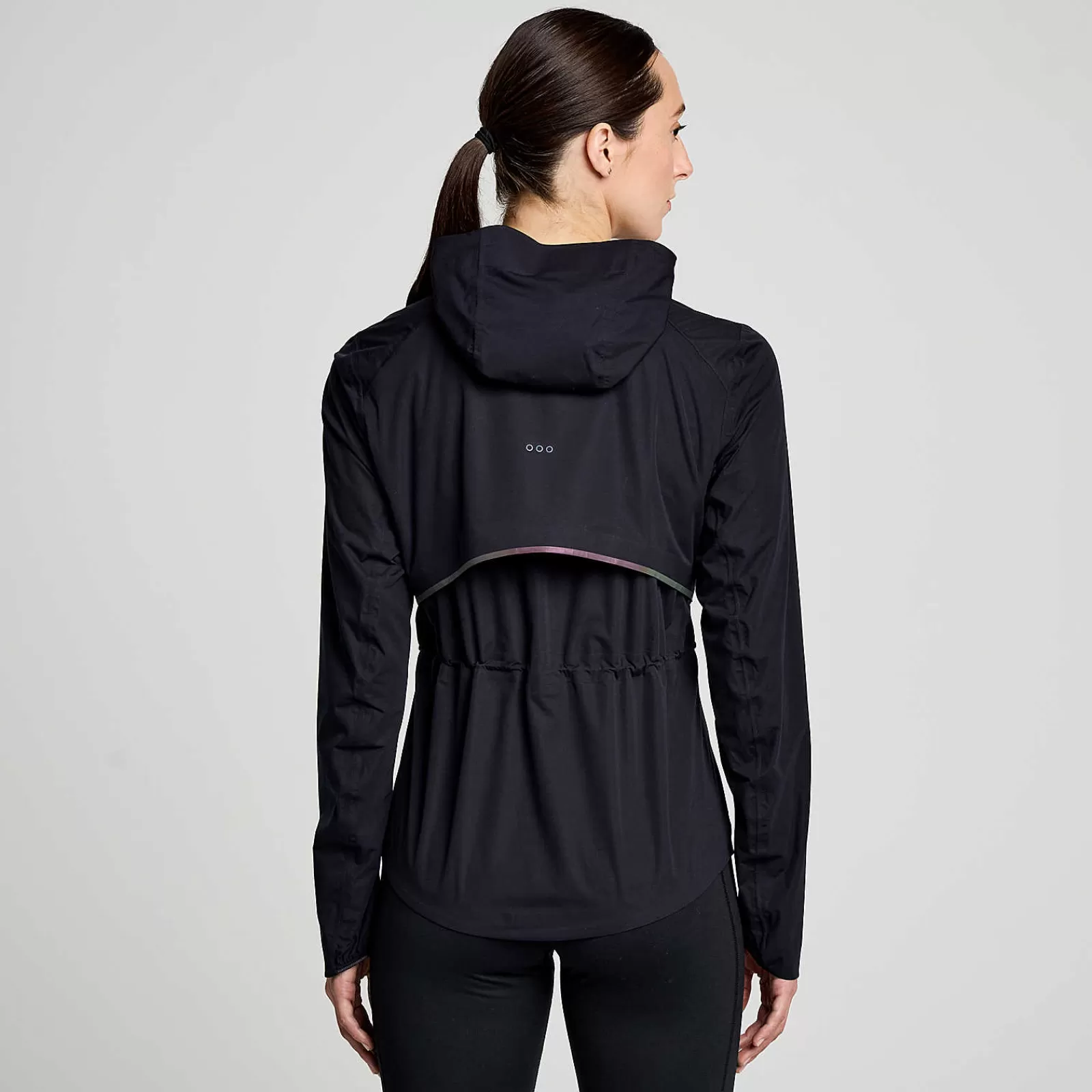 Jackets<Saucony Hurricane Waterproof Jacket Black