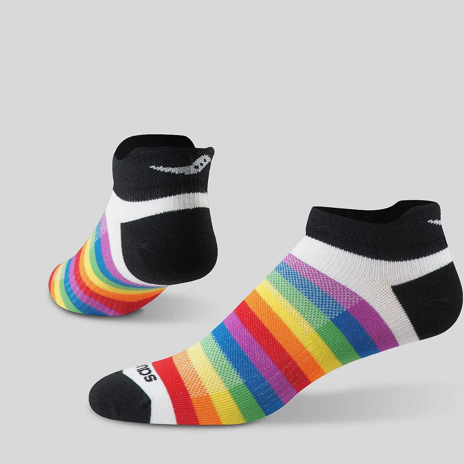 Accessories | Socks<Saucony Inferno Liteweight 3-Pack Socks Rainbow