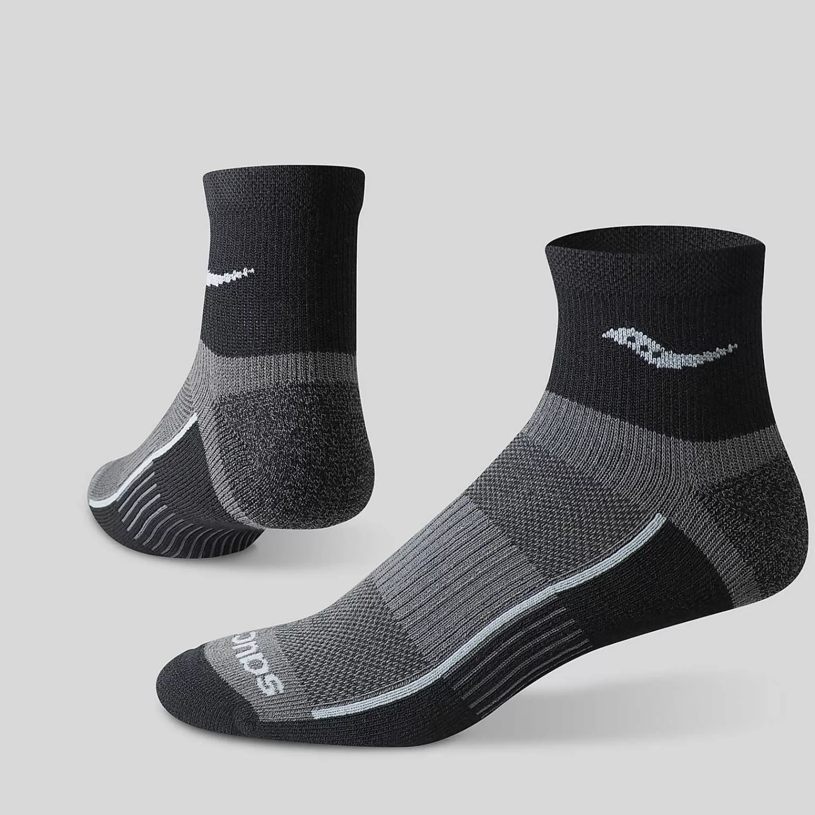 Accessories | Accessories<Saucony Inferno Quarter 3-Pack Socks Black