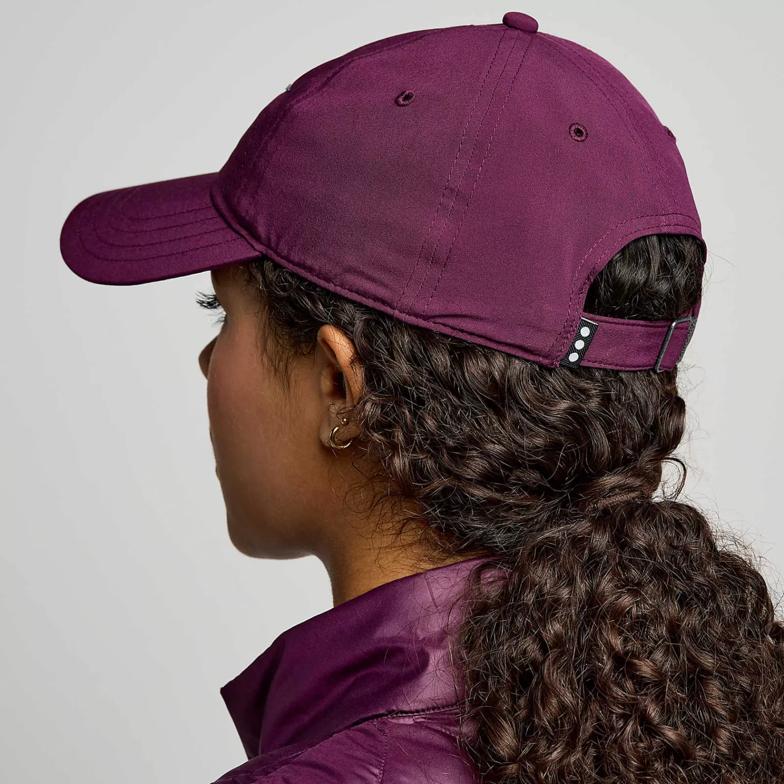 Accessories<Saucony Outpace Petite Hat Eggplant