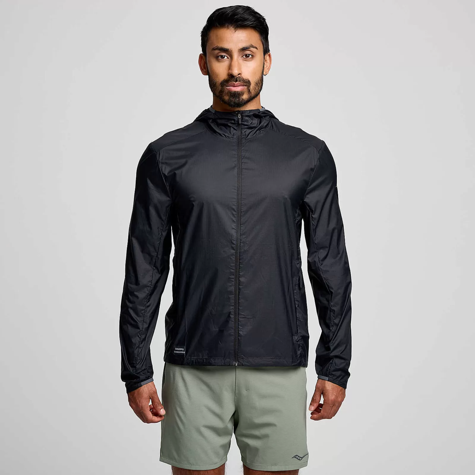 Jackets | Tops<Saucony Peregrine Packaway Jacket Black