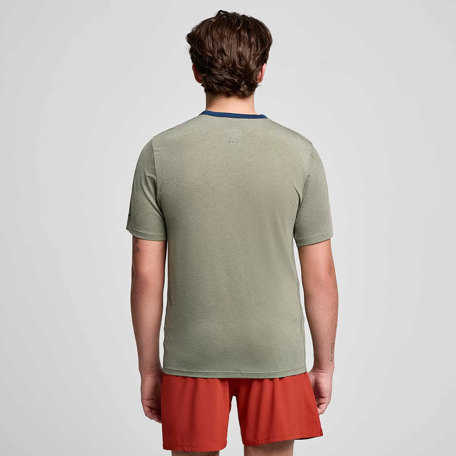 Tops<Saucony Stopwatch Graphic Short Sleeve BoughHeatherGraphic