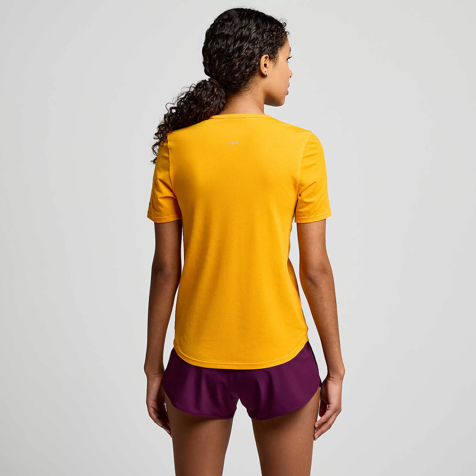 Tops<Saucony Stopwatch Short Sleeve PeelHeather