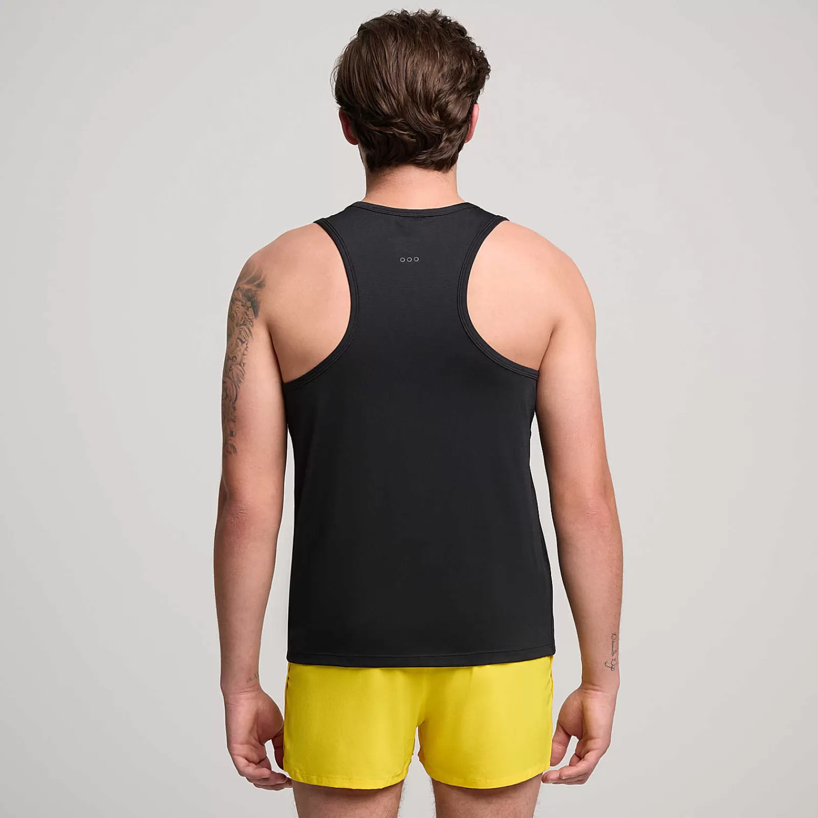 Tops<Saucony Stopwatch Singlet Black