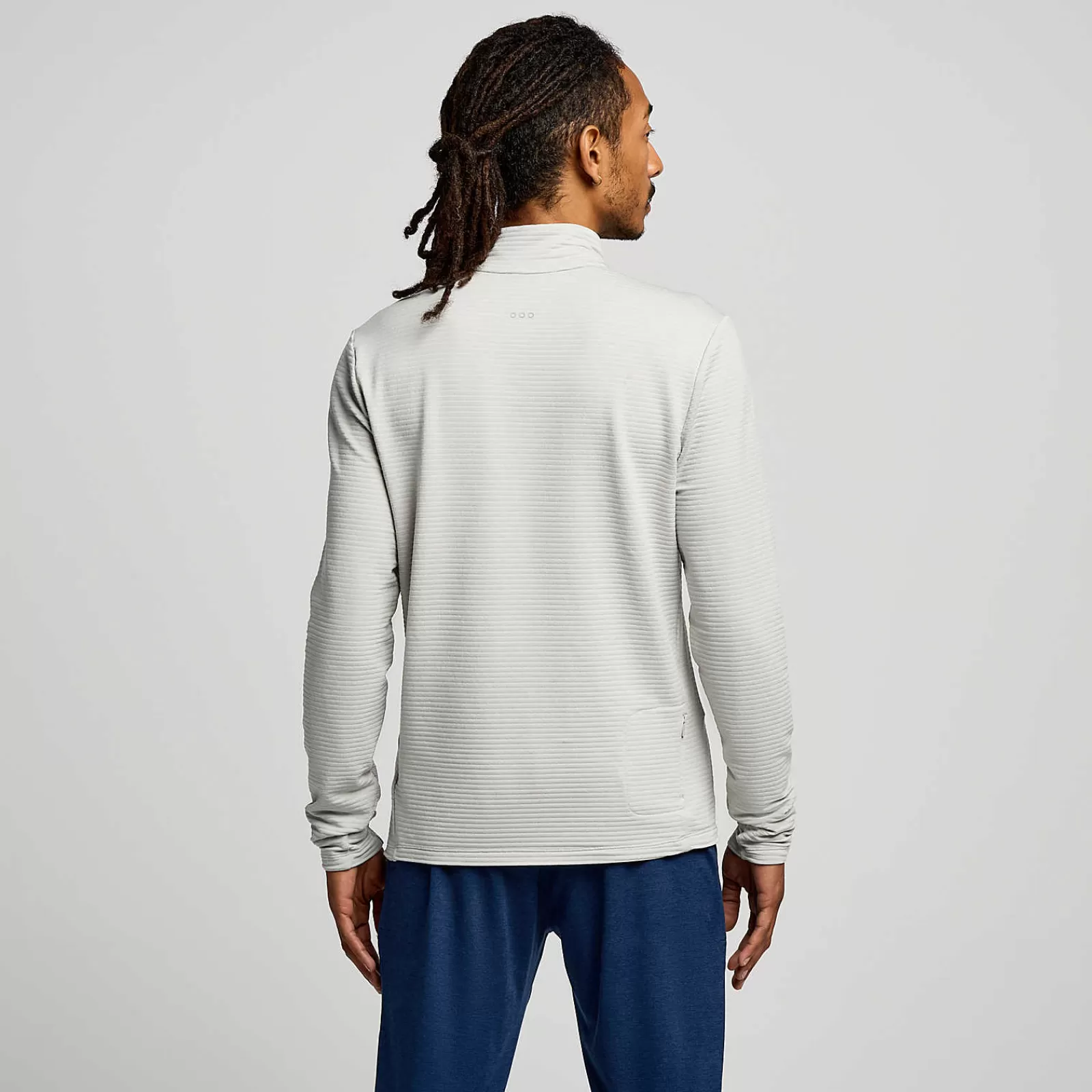 Jackets<Saucony Triumph 3D 1/2 Zip GreyHeather