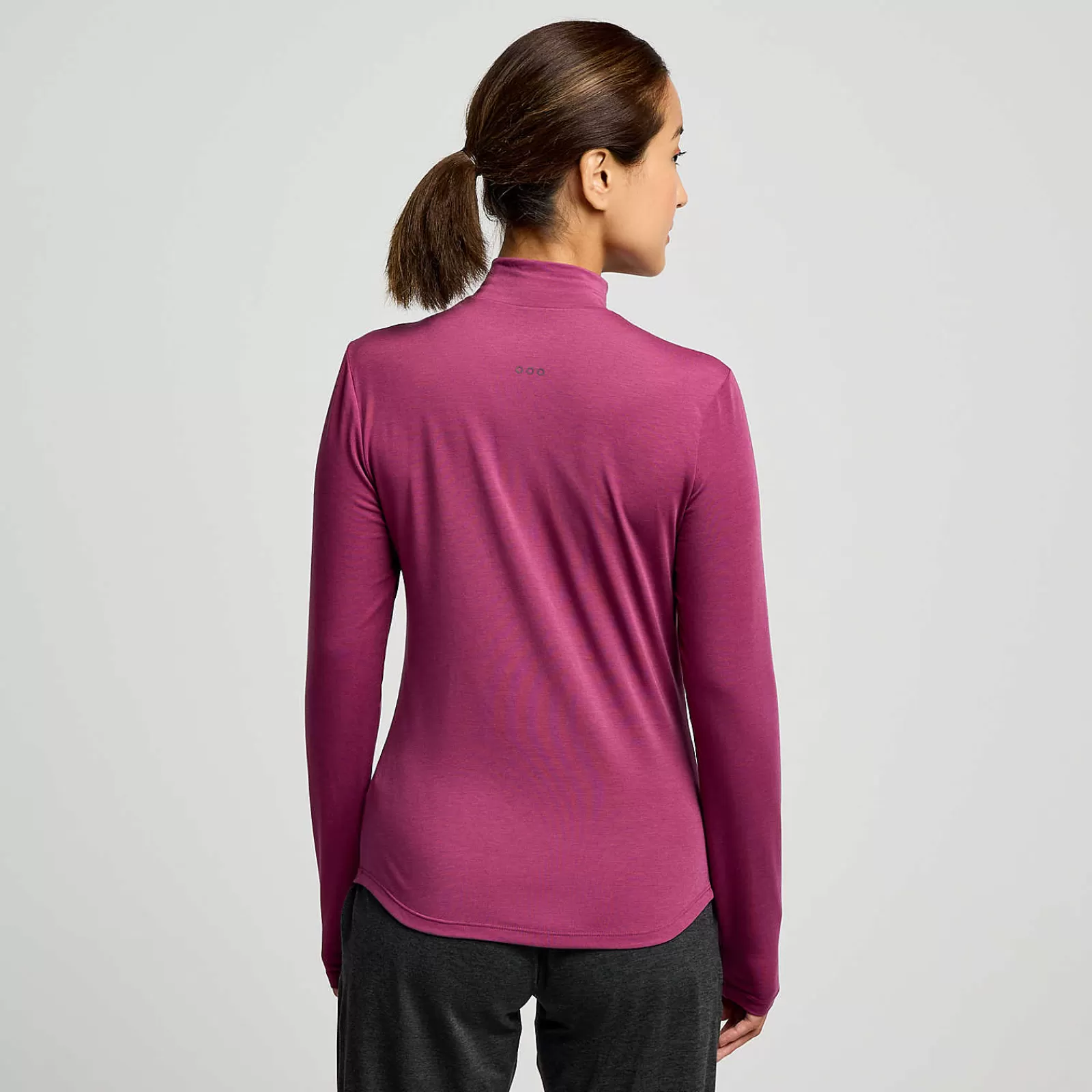 Tops<Saucony Triumph Long Sleeve Plum